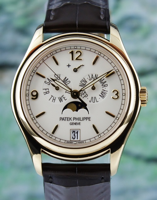(image for) LIKE NEW PATEK PHILIPPE ANNUAL CALENDAR MOON PHASE POWER RESERVE/ 5146J